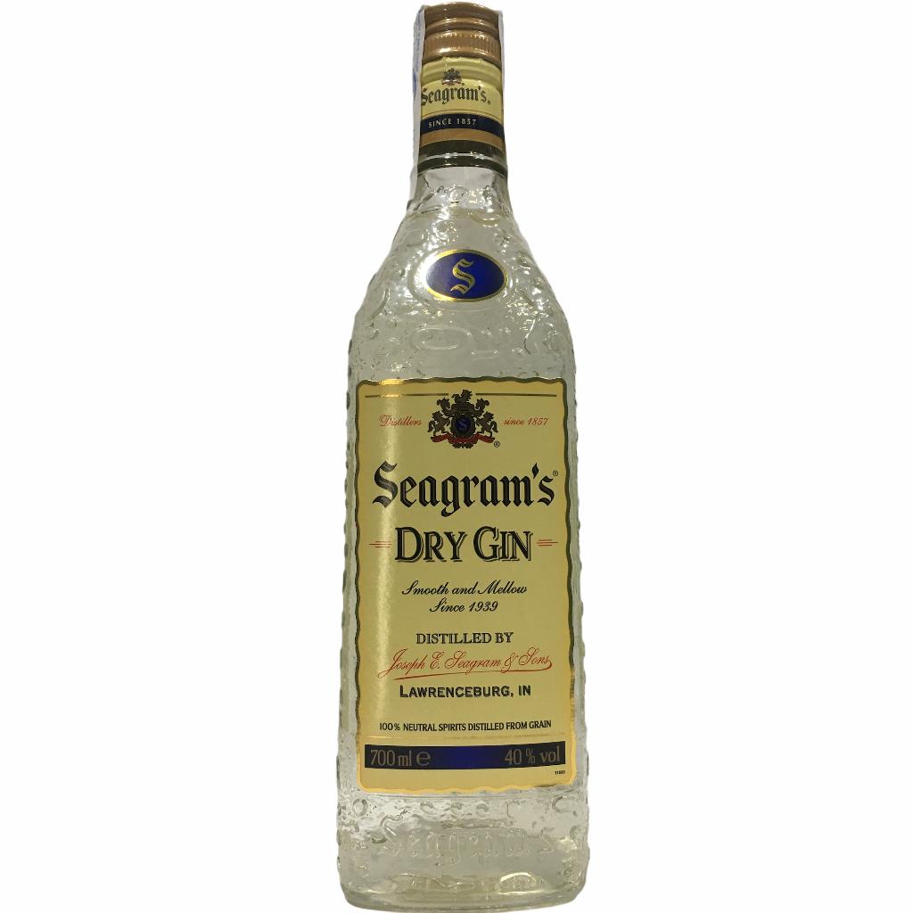 SEAGRAMS DRY GIN - 70CL
