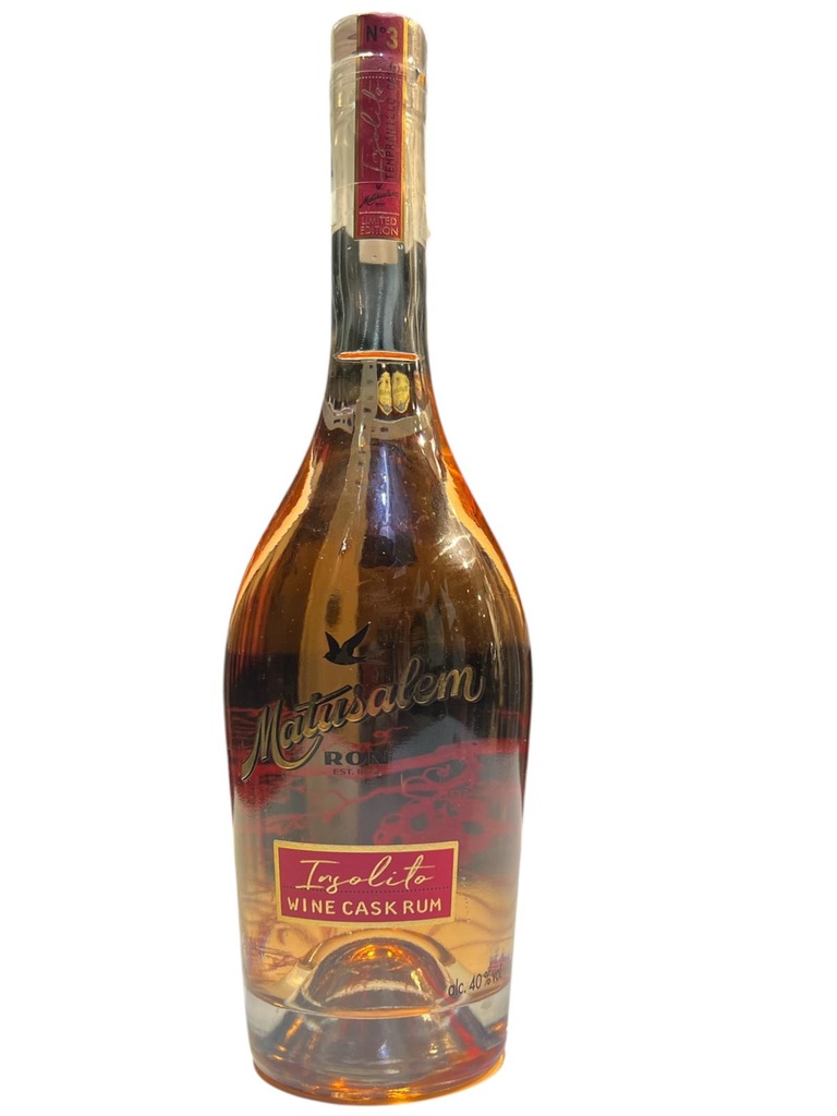 MATUSALEM/ INSOLITO - WINE CASK RON - 70CL