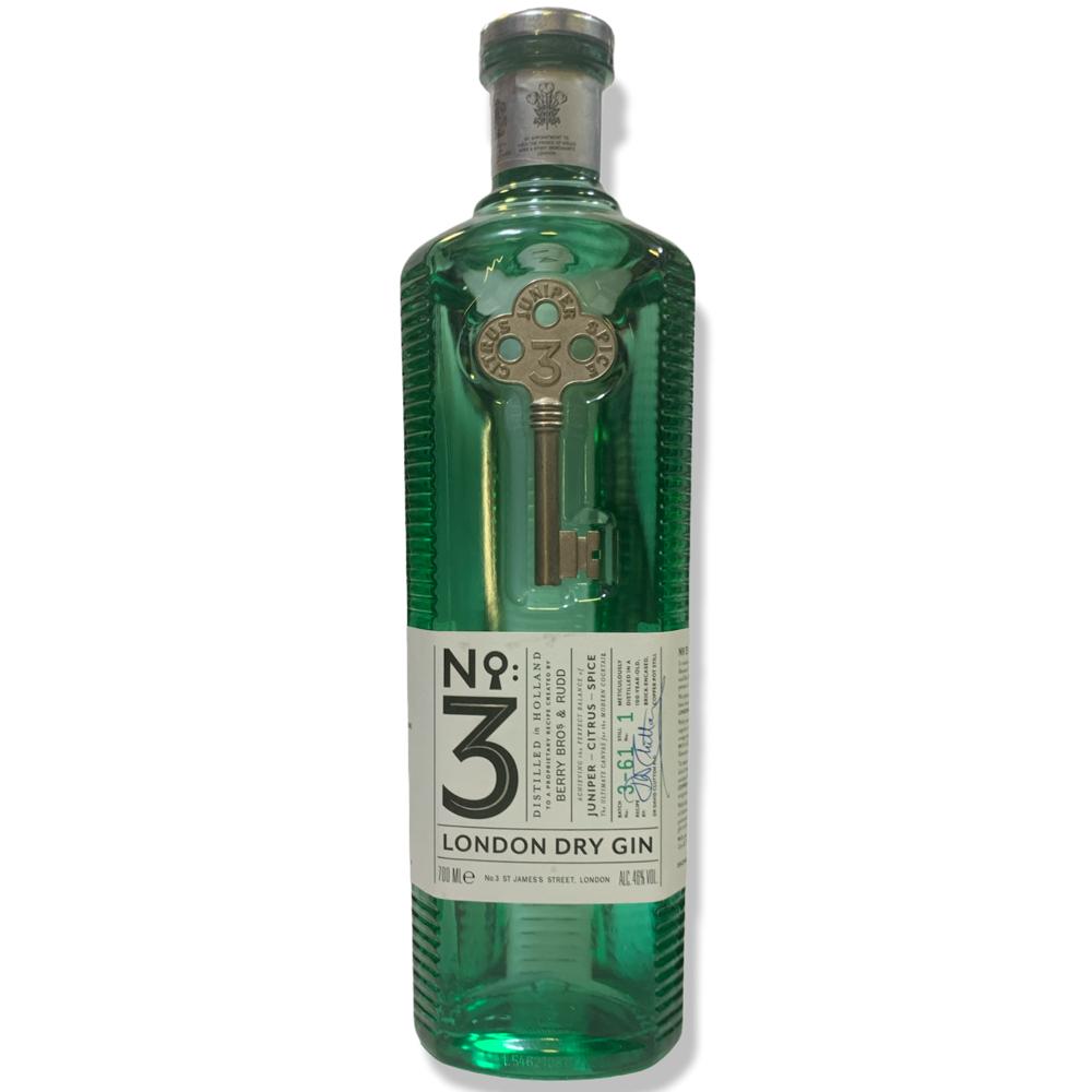 Nº3 London Dry Gin 70cl
