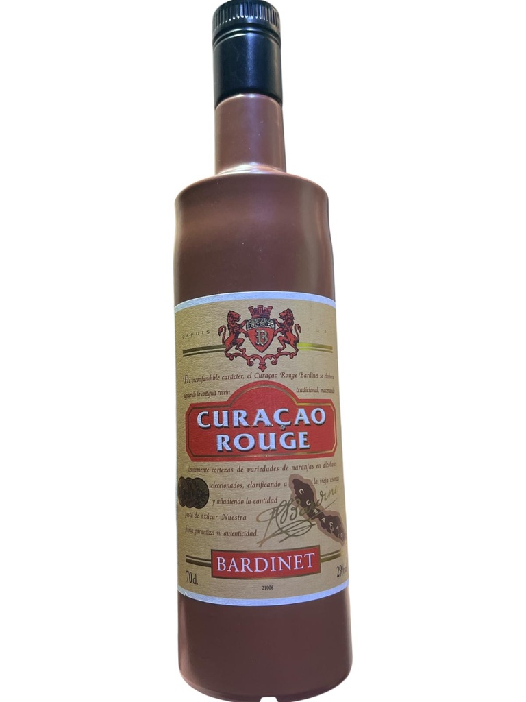 CURACAO ROUGE BARDINET 70CL