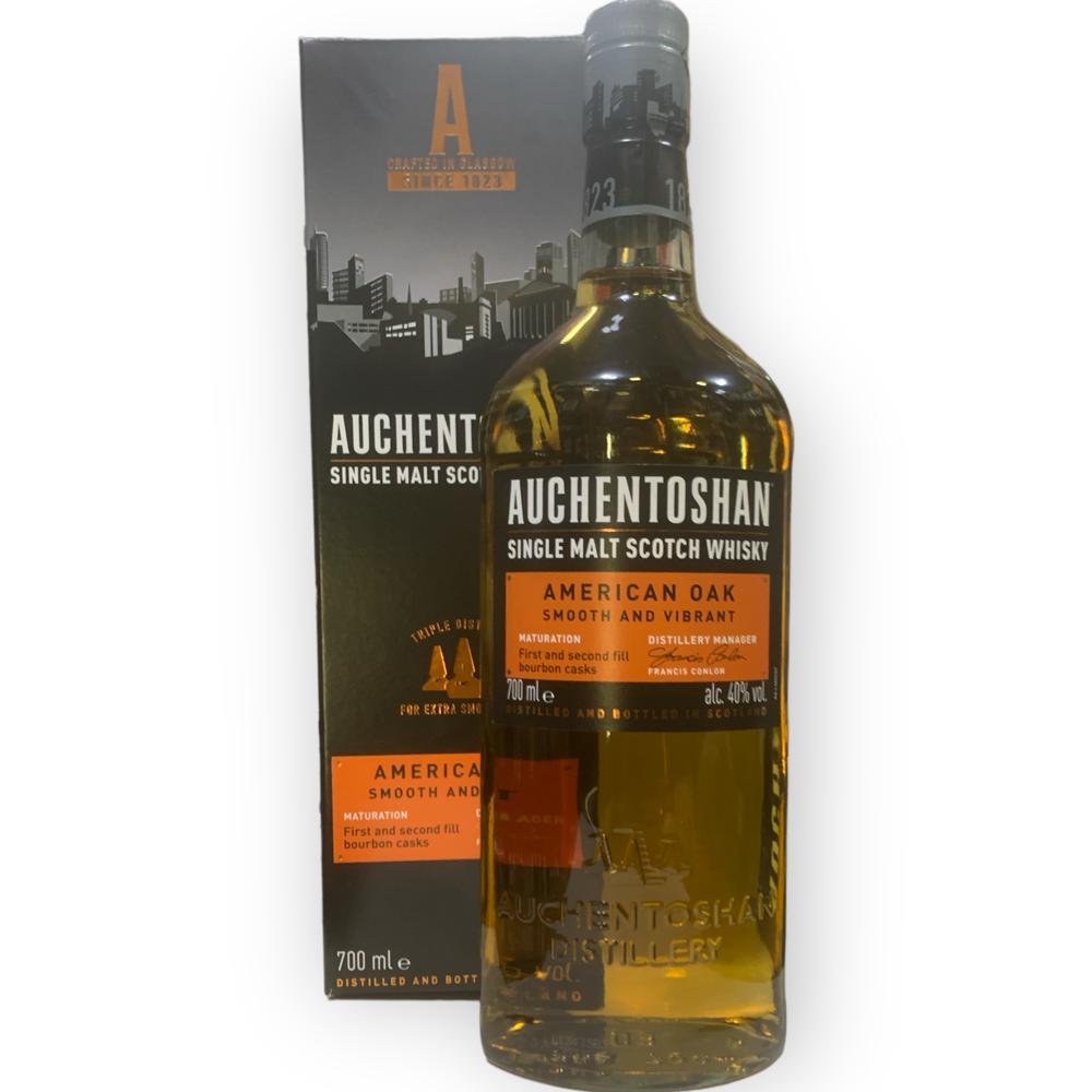 AUCHENTOSHAN - AMERICAN OAK - SINGLE MALT SCOTCH - 70CL