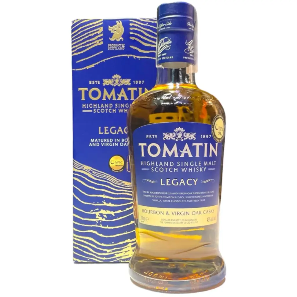 WHISKY TOMATIN LEGACY CAJA AZUL 70CL 