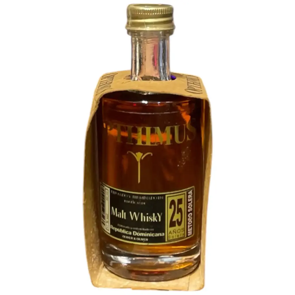 OPTHIMUS 25 AÑOS MALT WHISKEY 5CL MINIATURA 