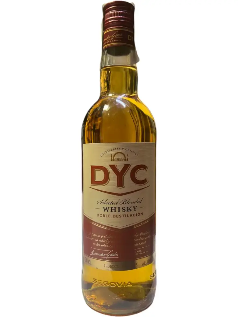 DYC WHISKY 5A DOBLE DESTILACION 70CL