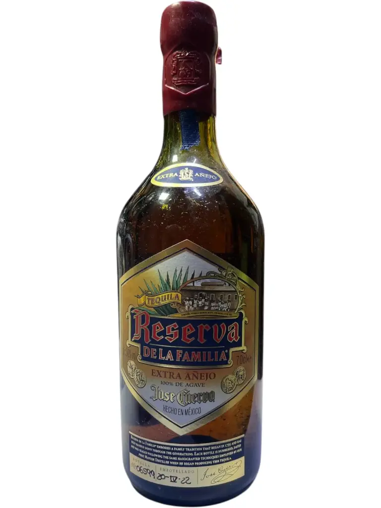 TEQUILA JOSE CUERVO RESERVA DE LA FAMILIA EXTRA AÑEJO 70CL
