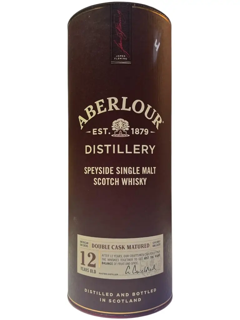 ABERLOUR SINGLE MALT WHISKY 12A DOUBLE CASK 70CL