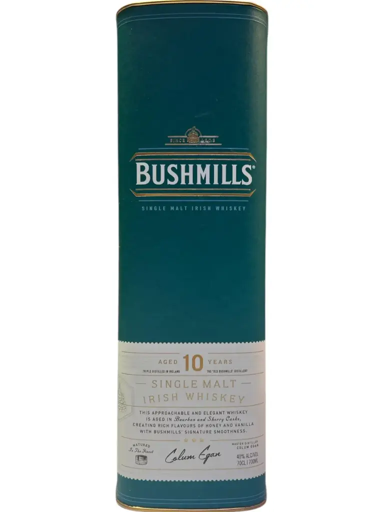 BUSHMILLS SINGLE MALT 10 AÑOS