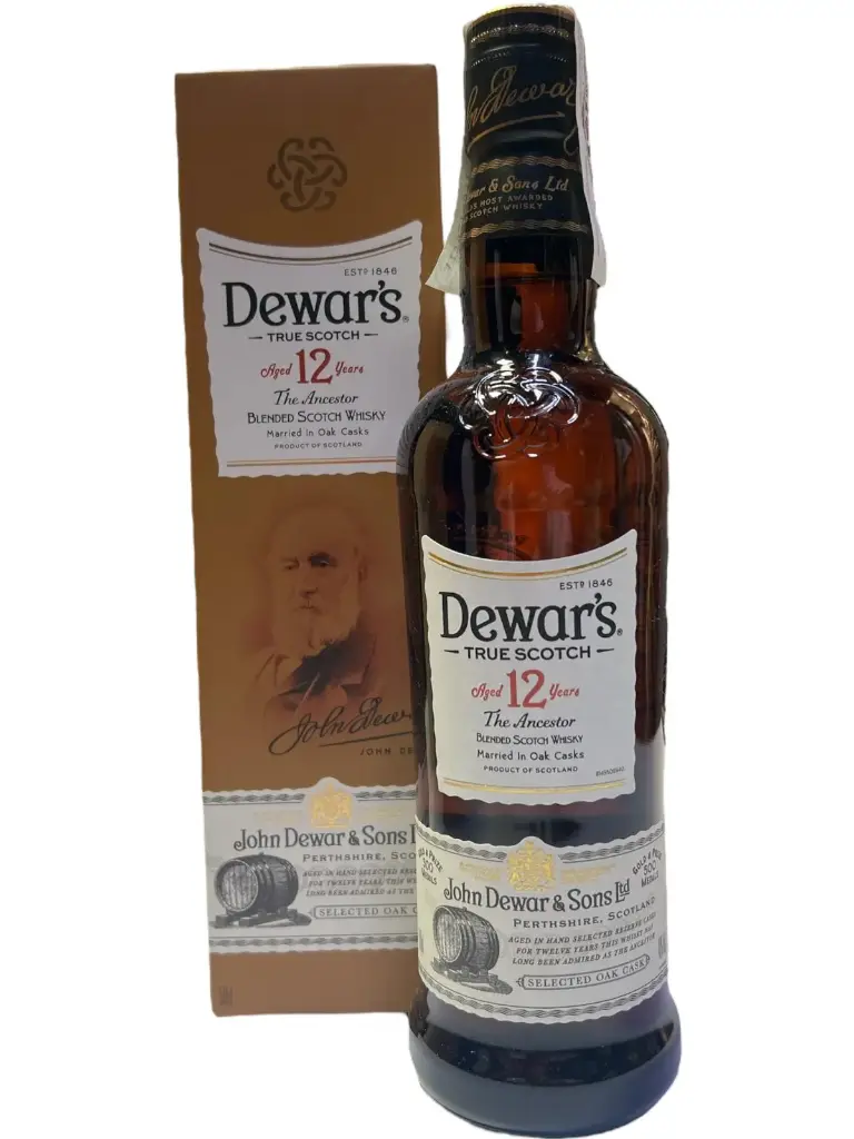 DEWARS TRUE SCOTCH 12 AÑOS 70CL