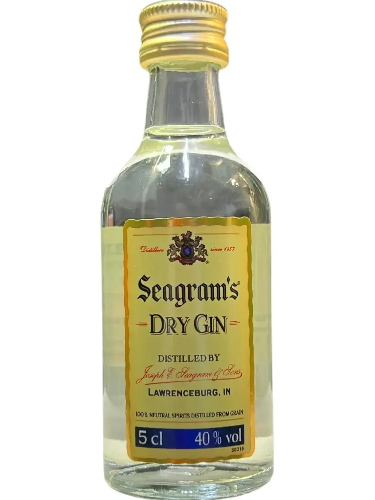 SEAGRAMS DRY GIN 5CL