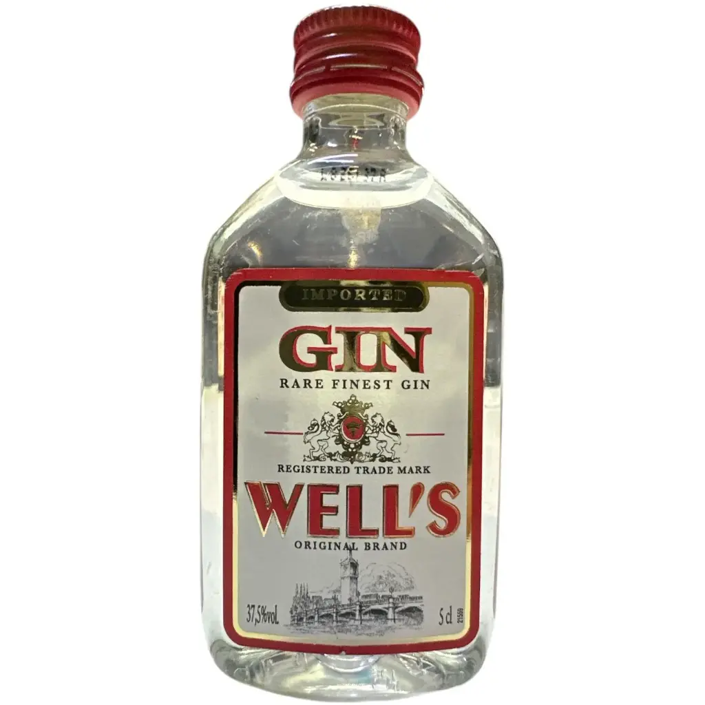 GIN WELLS MINIATURA 5CL