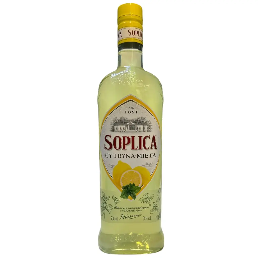 SOPLICA CYTRYNA MIETA 50CL
