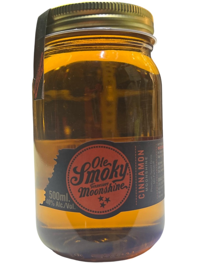 OLE SMOKY TENNESSEE MOONSHINE CINNAMON 50CL