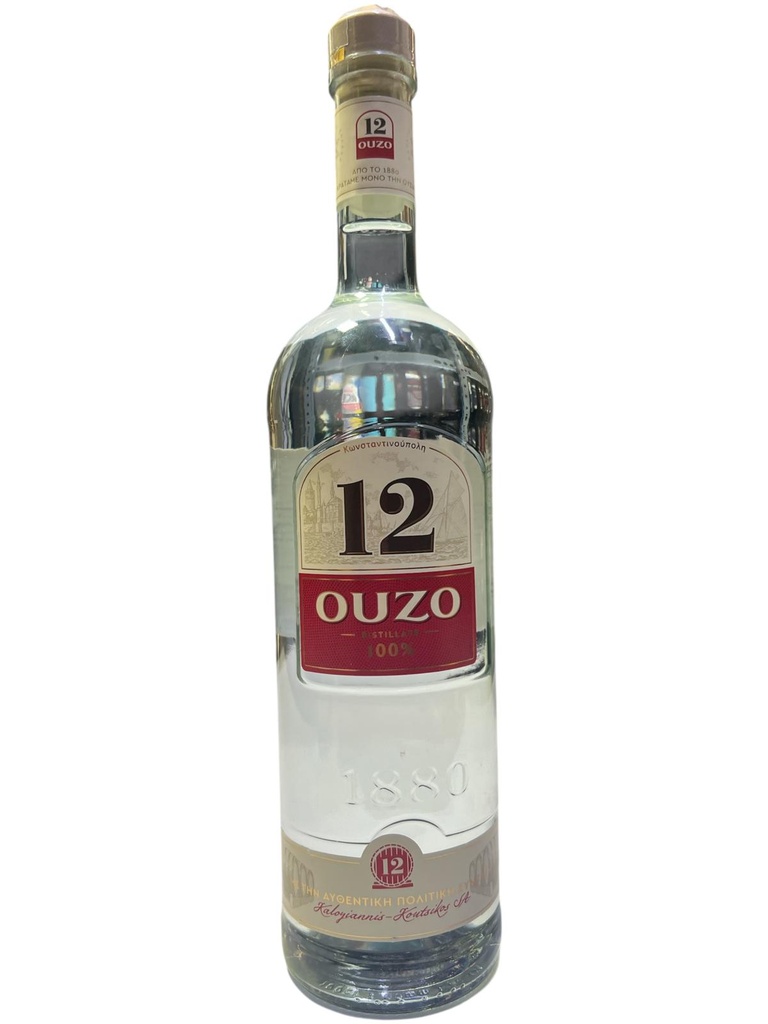OUZO 12 DESTILADO 100CL