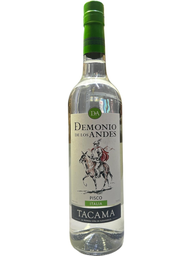 PISCO DEMONIO DE LOS ANDES TACAMA 70CL