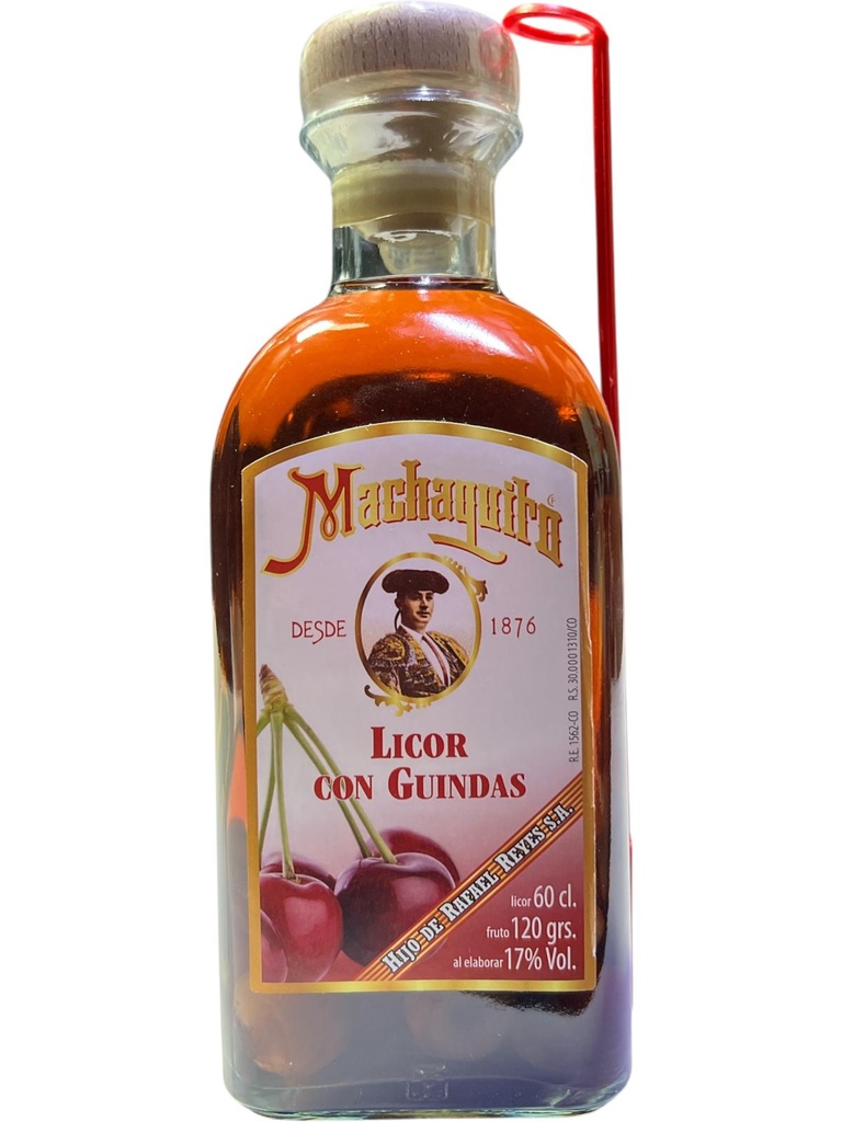 MACHAQUITRO LICOR CON GUINDAS 60CL