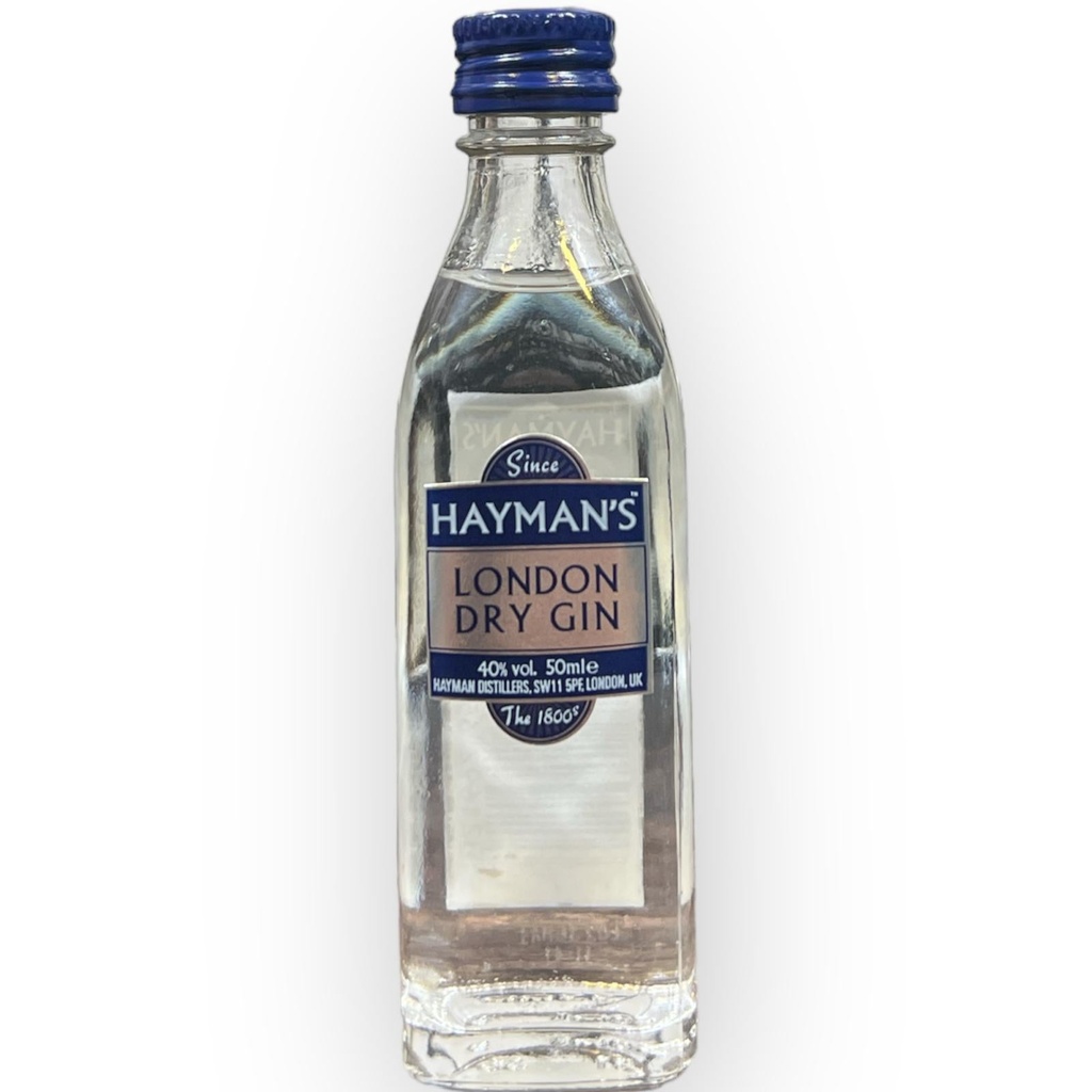 HAYMANS LONDON DRY GIN MINIATURA 5CL