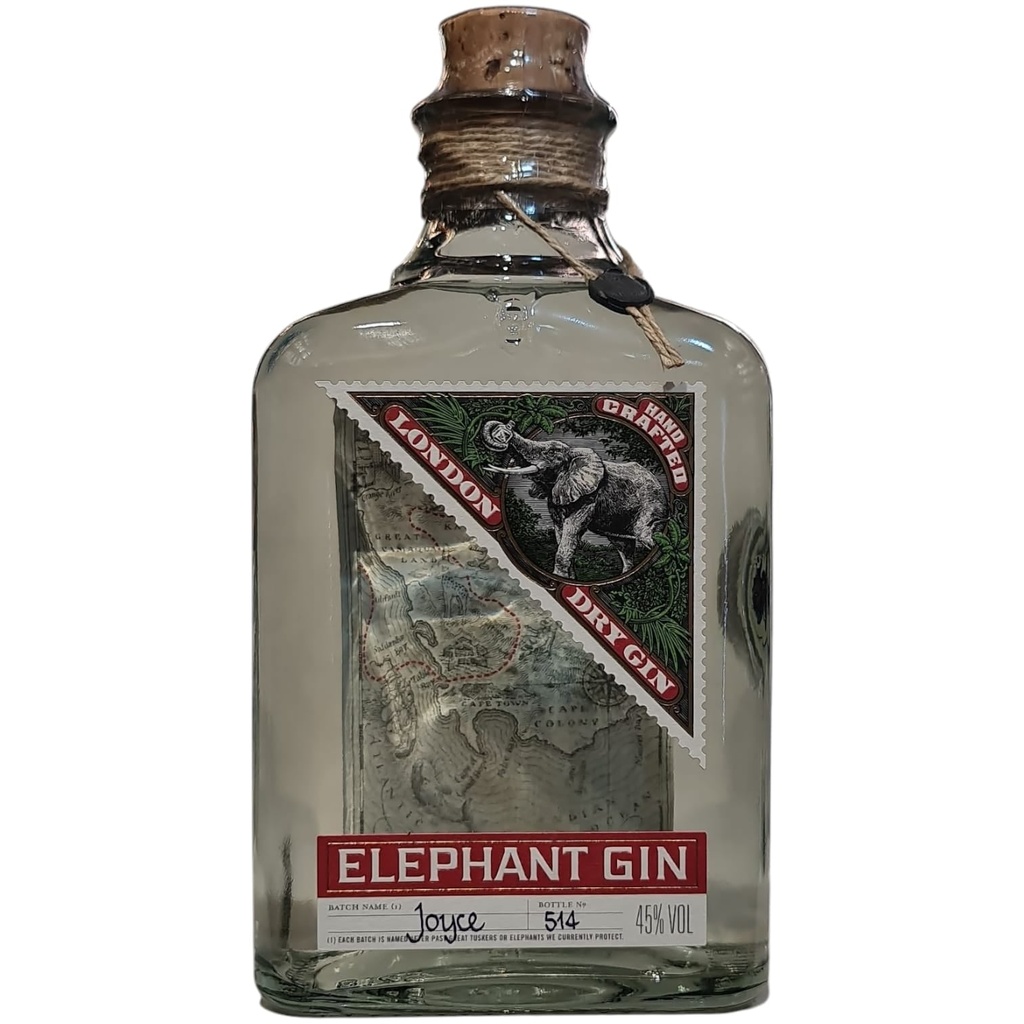 Elephant Hand Crafted Londron Dry Gin 50cl