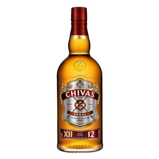 [CHR-SCO-12Y-37.5CL] CHIVAS REGAL 12 AÑOS - BLENDED SCOTCH - 37.5CL