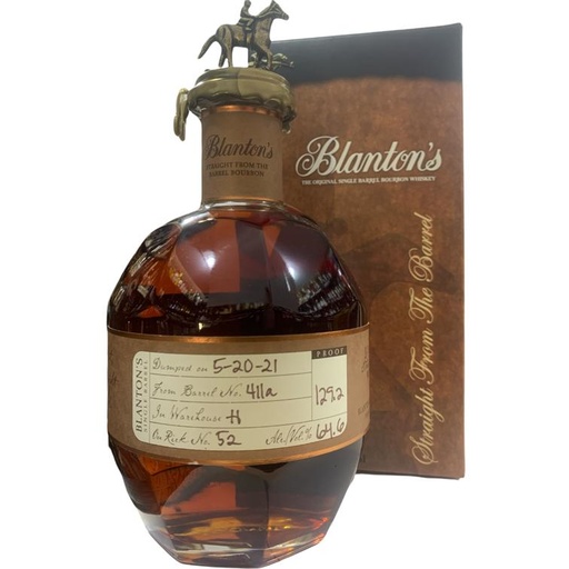 [BLA-STR-HEL-70CL] BLANTON´S STRAIGHT FROM THE BARREL - BOURBON  - 70CL