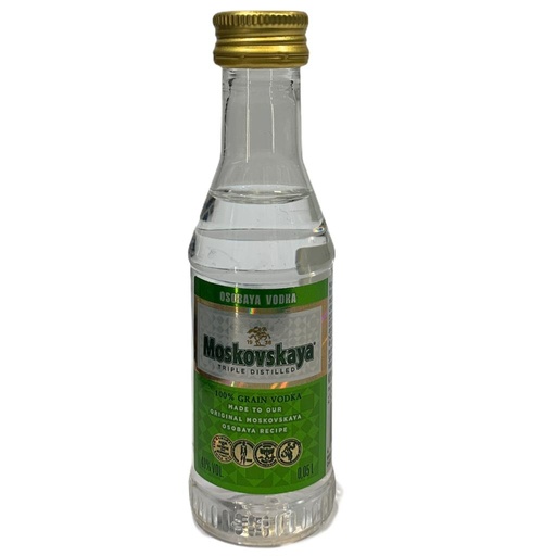 [MOS-OSO-VOD-5CL] MOSKOVSKAYA VODKA MINIATURA 5CL