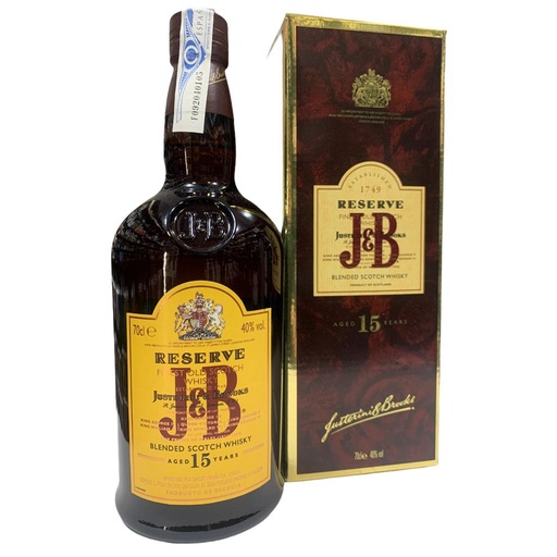 [J&B-RES-BSW-70CL] WHISKY JB 15 AÑOS 70CL