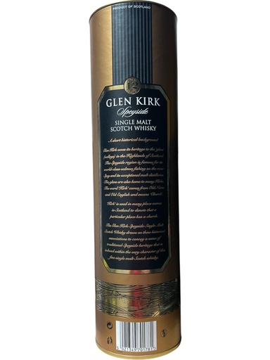 [GLE-SPE-12Y-70CL] GLEN KIRK - SPEYSIDE 12 AÑOS - 70CL