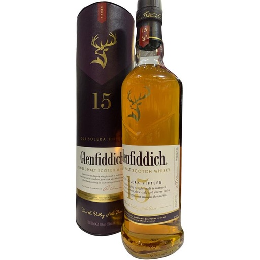 [GLE-WHI-MAL-70CL] GLENFIDDICH 15A SINGLE MALT 70CL