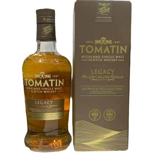 [TOM-HIG-SCT-70CL] WHISKY TOMATIN LEGACY 70CL
