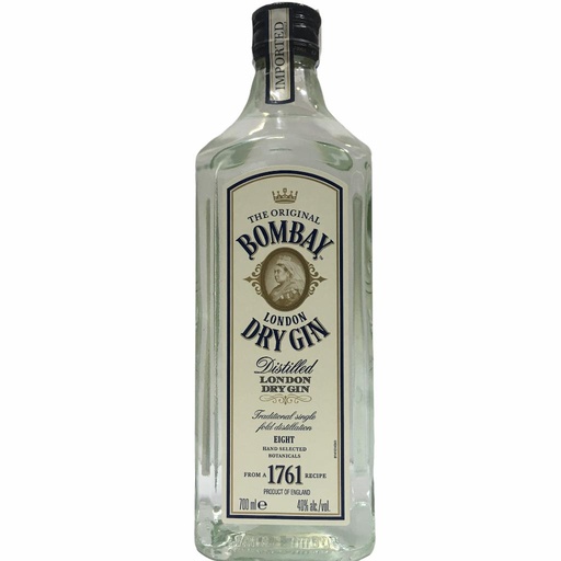 [BOM-BAY-BLA-70CL] BOMBAY LONDON DRY GIN BLANCA - 70CL