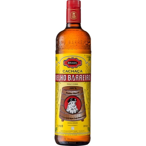 [CAH-VEL-BAR-70CL] CACHACA VELHO BARREIRO - 1L