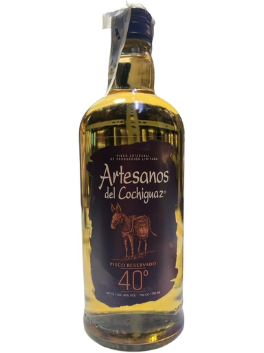 [PIS-ART-COC-70CL] ARTESANOS DE COCHIGUAZ 40º 700ML