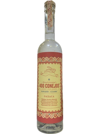 [400-CON-ESP-70CL] 400 CONEJOS ESPADIN - CUISHE 70cl