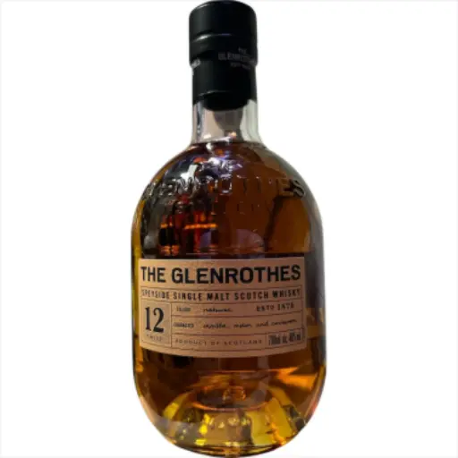 [GLE-SPE-WHI-70CL] THE GLENROTHES SPEYSIDE SINGLE MALT SCOTCH WHISKY 12 AÑOS 70CL