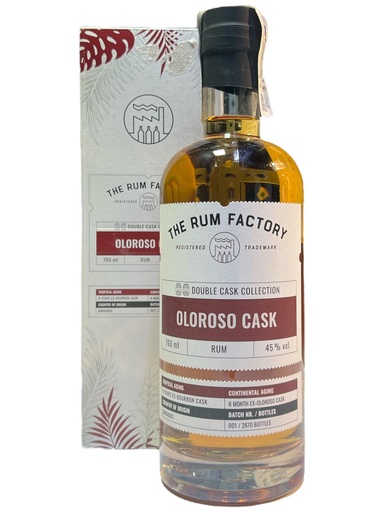 [TRF-OLO-CAS-70CL] THE RUM FACTORY - OLOROSO CASK - 70CL