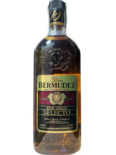 [BER-AÑE-SEL-70CL] RON BERMUDEZ - AÑEJO SELECTO - 70CL