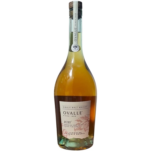 [WHI-ESP-OVA-70CL] OVALLE RUBY - SPANISH RED WINE WHISKY - 70CL