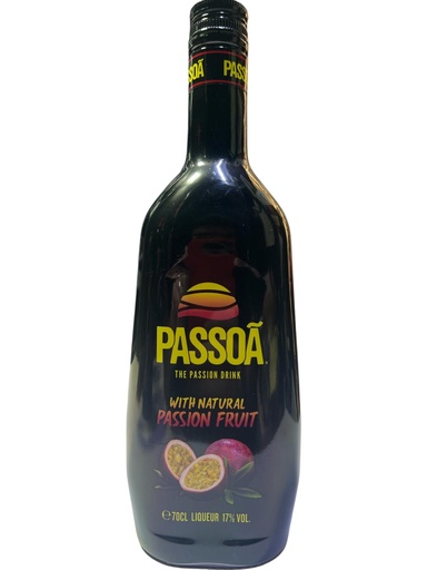 [PAS-NAT-LIQ-70CL] PASSOA WITH NATURAL PASSION FRUIT 70CL