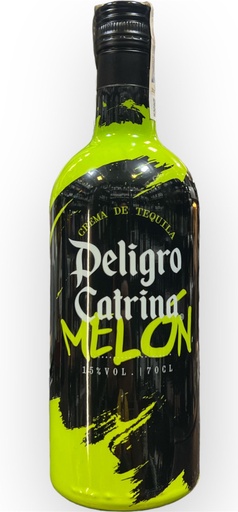 [PEL-CAT-MEL-70CL] PELIGRO CATRINA MELON - CREMA DE TEQUILA - 70CL