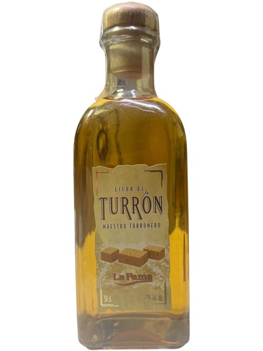 [LIC-TUR-FAM-50CL] LA FAMA LICOR DE TURRON 50CL