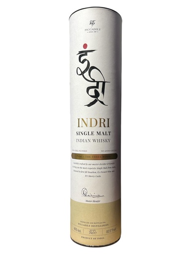 [IND-SIN-SCO-70CL] INDRI - SINGLE MALT - INDIAN WHISKY -70CL