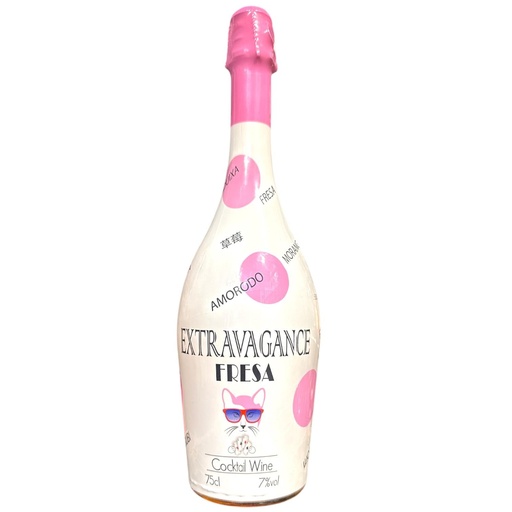 [EXT-FRE-COC-75CL] EXTRAVAGANCE FRESA - COCKTIAL WINE - 75CL