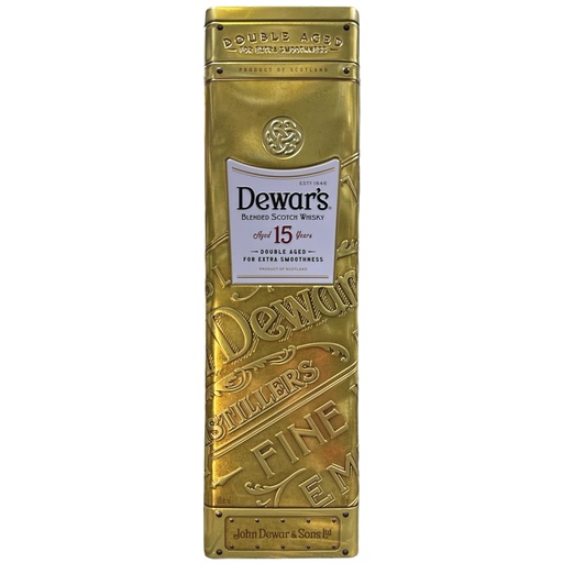[DEW-DOU-15Y-70CL] DEWAR'S 15 AÑOS DOUBLE AGED - BLENDED SCOTCH -70CL