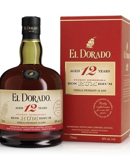 [DOR-RON-12A-70CL] EL DORADO - 12 AÑOS - 70CL
