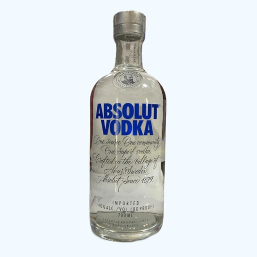 [ABS-VOD-ORG-70CL] Vodka Absolut 70cl