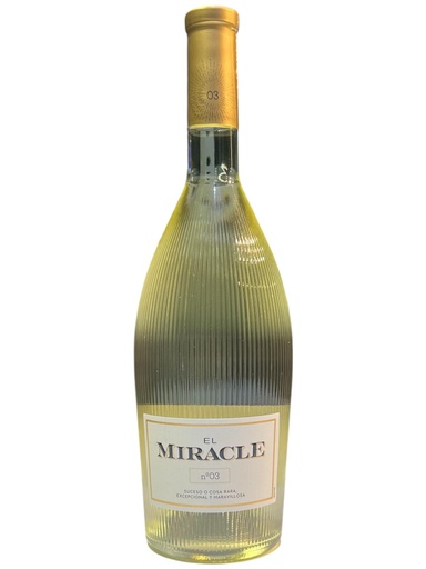[VIN-MIR-NU3-2024] EL MIRACLE Nº3 - MACABEO, CHARD, SAUV BLANC 2024 - 75CL
